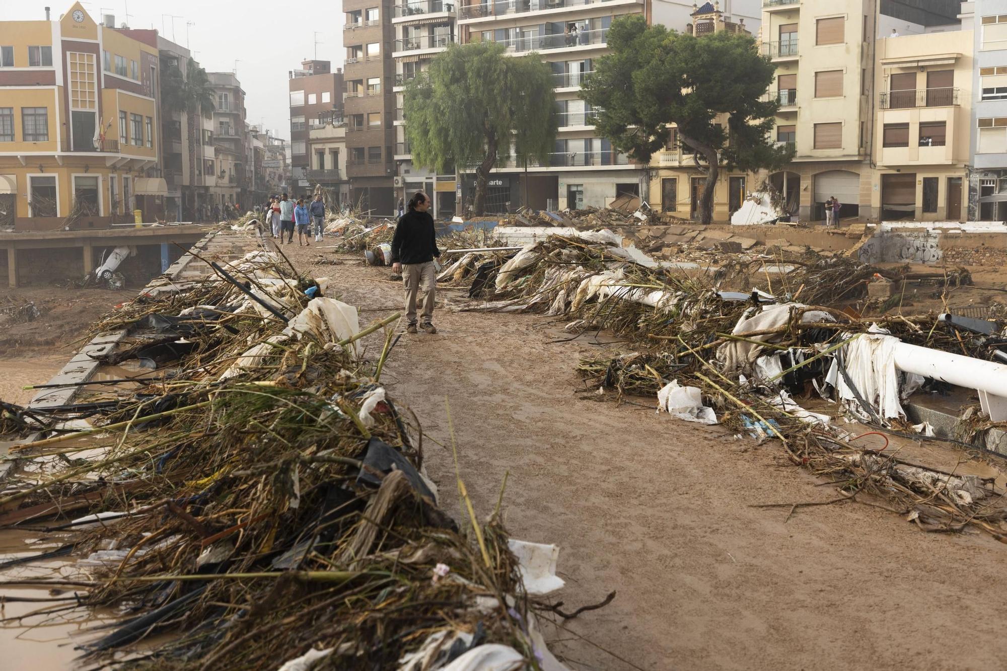 La devastación en Paiporta tras la catástrofe