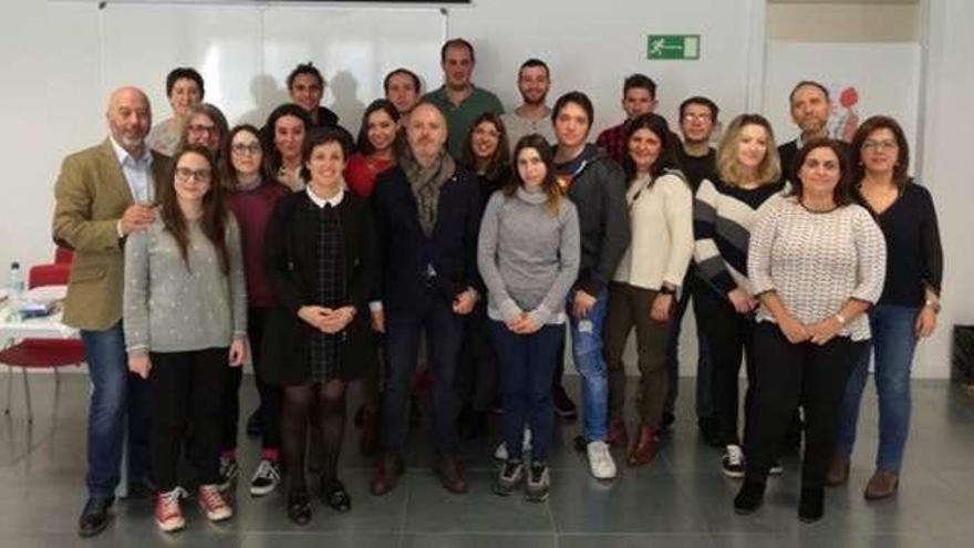 Integrantes de esta lanzadera de Empleo de Vigo. // FdV