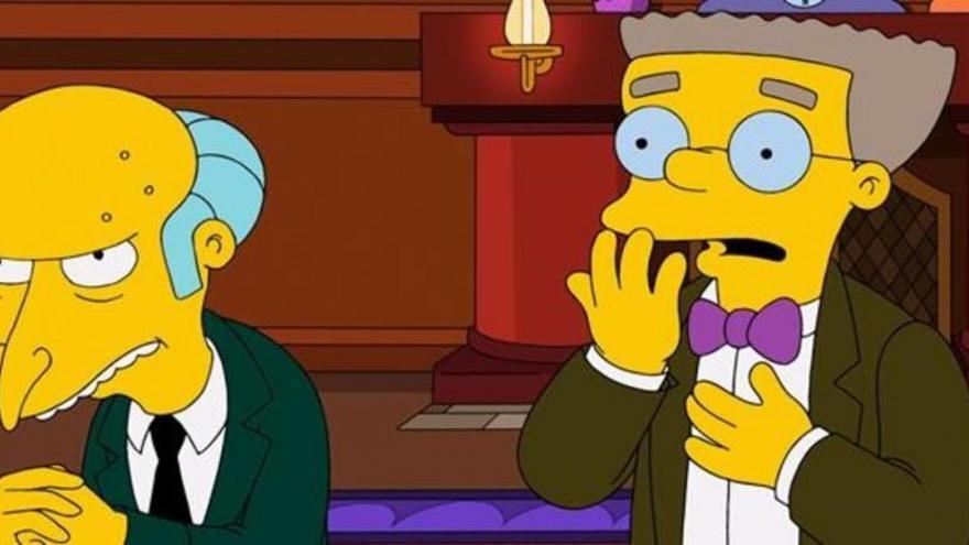 El fiel Smithers sale del armario