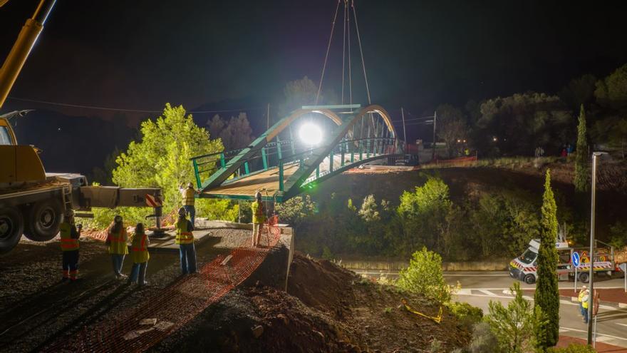 Significativo avance de la Vía Verde Ojos Negros hacia Sagunt