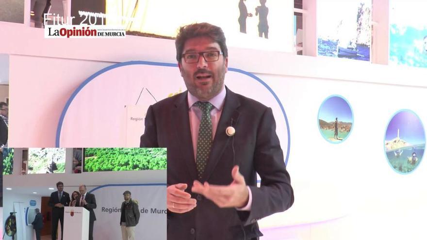 Manuel Fernández Delgado, director del Instituto de Turismo, en Fitur 2018