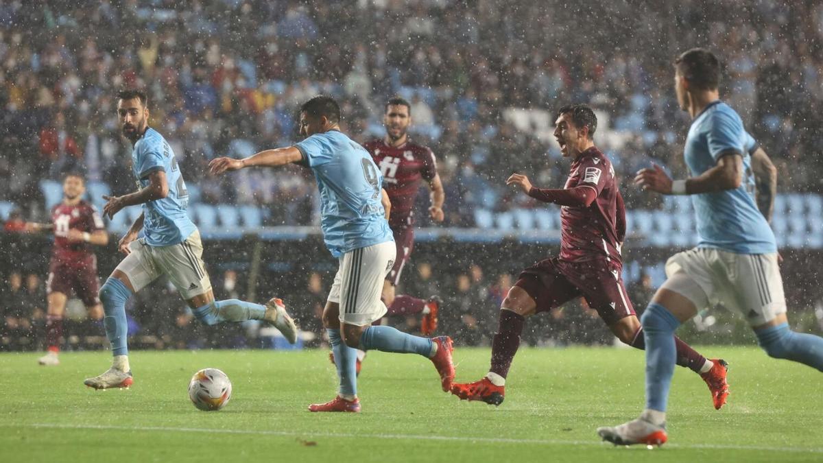 Las mejores imágenes del Celta-Real Sociedad