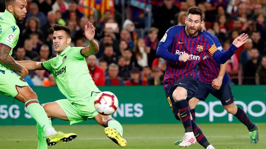 LaLiga Santander: El gol del Barcelona - Llevant (1-0)