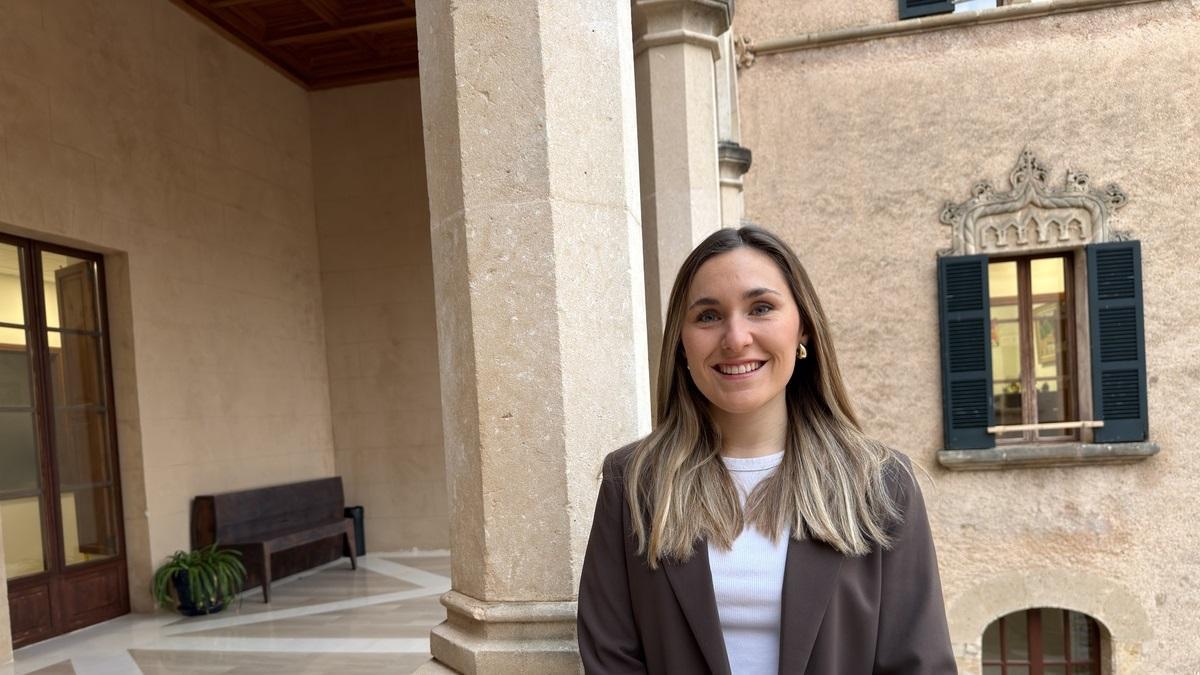 La regidora de Servicios Generales del Ayuntamiento de Andratx, Laura Monedero.