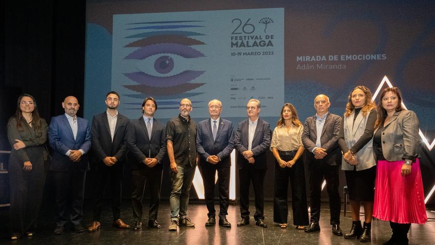 Presentación del cartel del Festival de Málaga