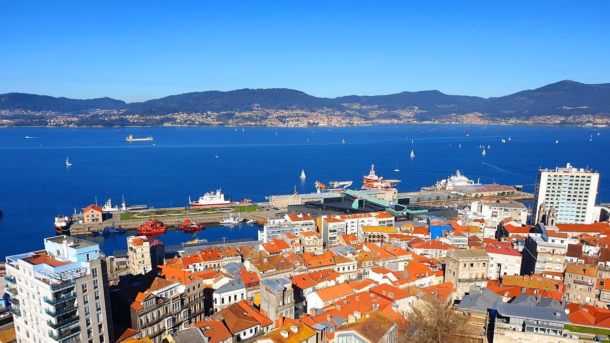 Fin de semana de buen tiempo en Vigo.