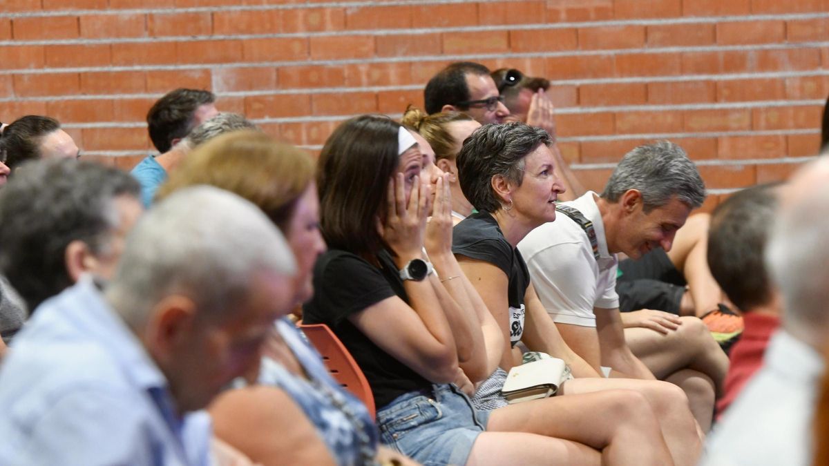 Tensión y lágrimas por la derrota de Alcaraz en la final de Wimbledon en el Espacio Joven Los Colorines de El Palmar.