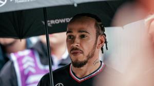 Lewis Hamilton  , tras la clasificación sprint en China