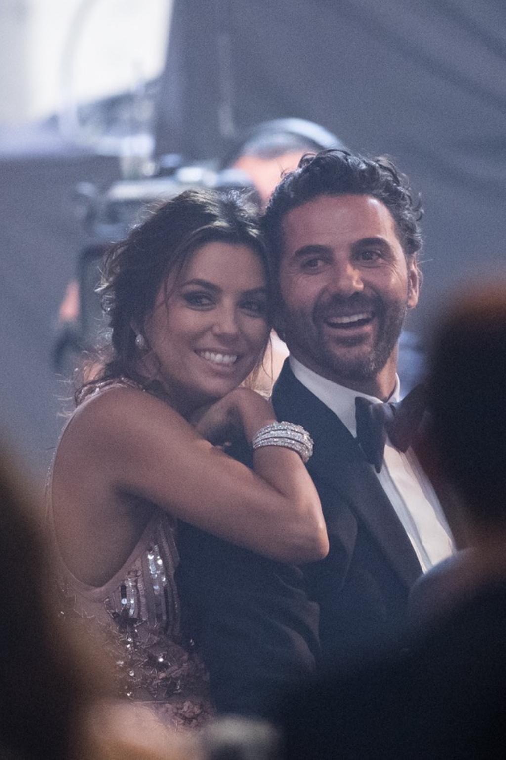 Gala AmfAR's 2017, Eva Longoria y su esposo