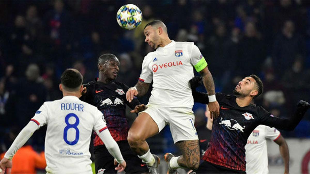 Lyon y Leipzig lo dejan en tablas para colarse en octavos