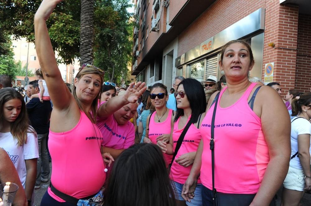 Romería de la Virgen de la Fuensanta: Paso por Flo