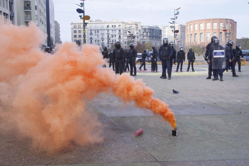 Manifestació antiborbònica a Girona