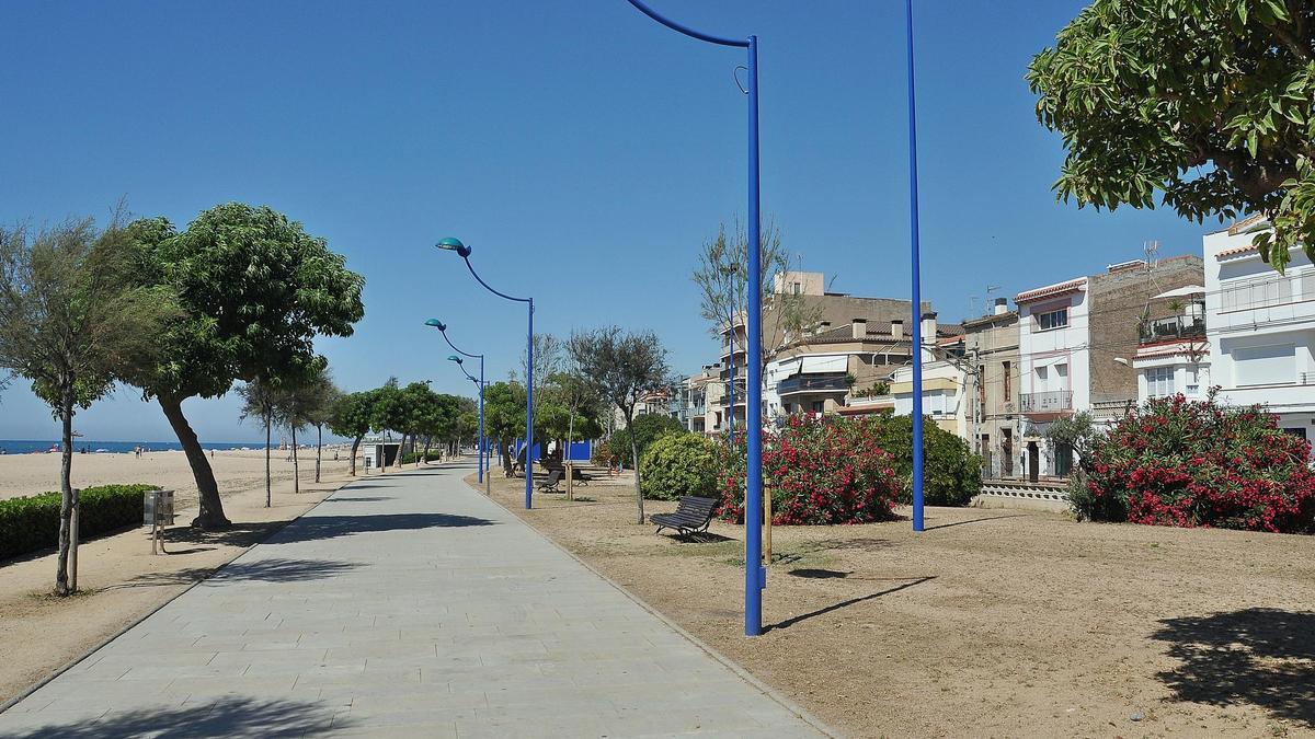 Paseo maritimo de Malgrat de Mar