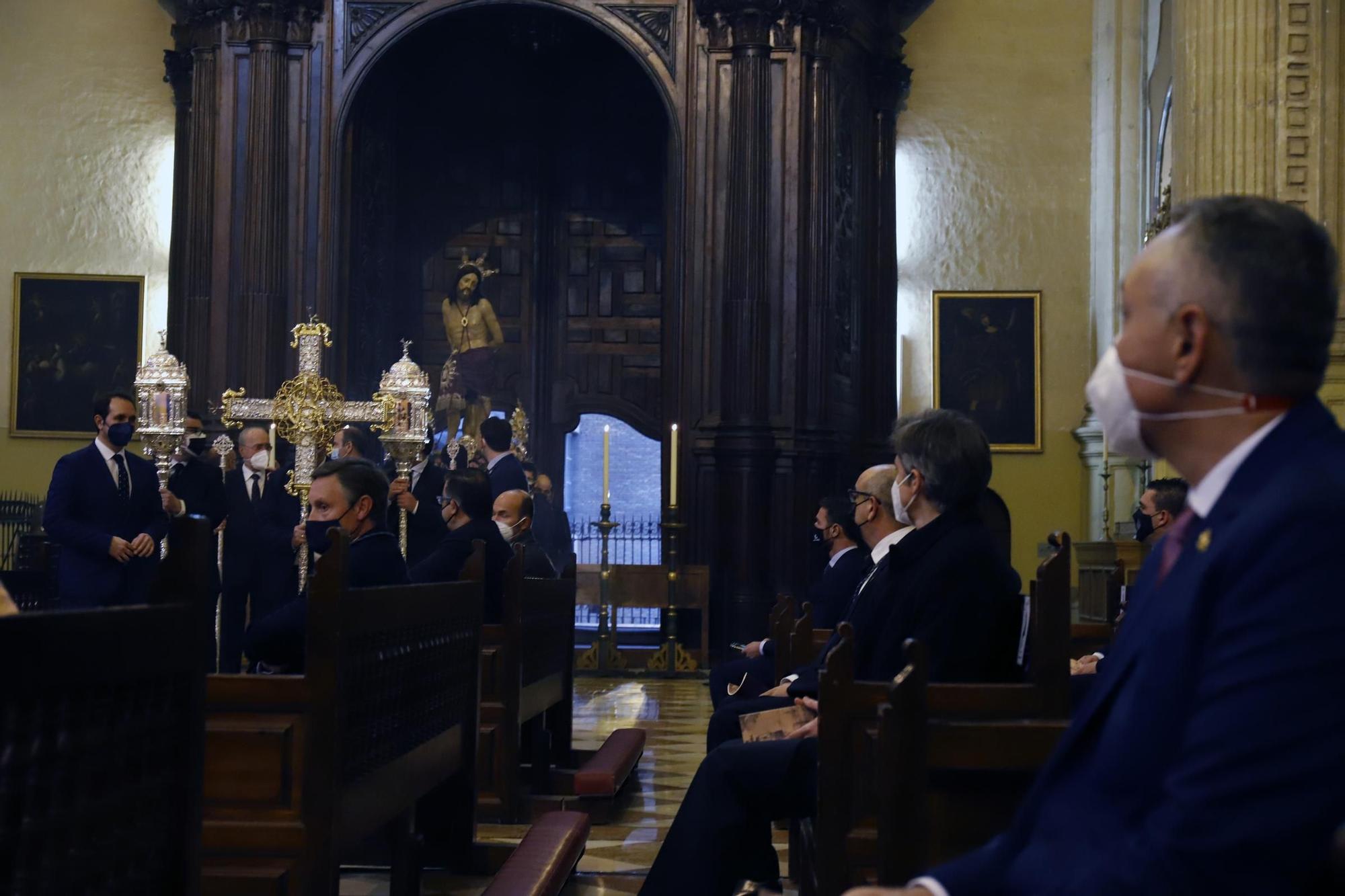 El Cristo de la Salud preside el vía crucis del primer viernes de Cuaresma en Málaga