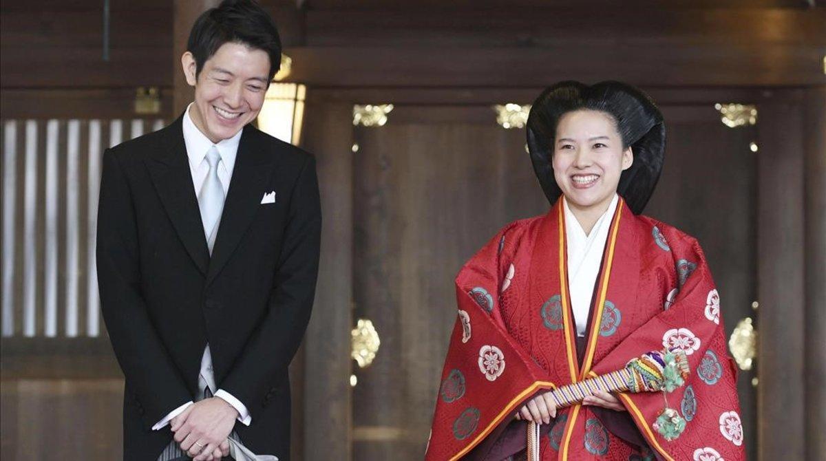 zentauroepp45674952 japanese princess ayako  r  and her husband kei moriya answe181029172555