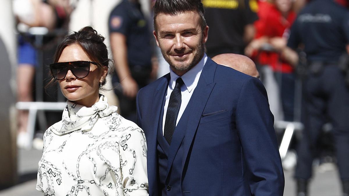 Victoria y David Beckham