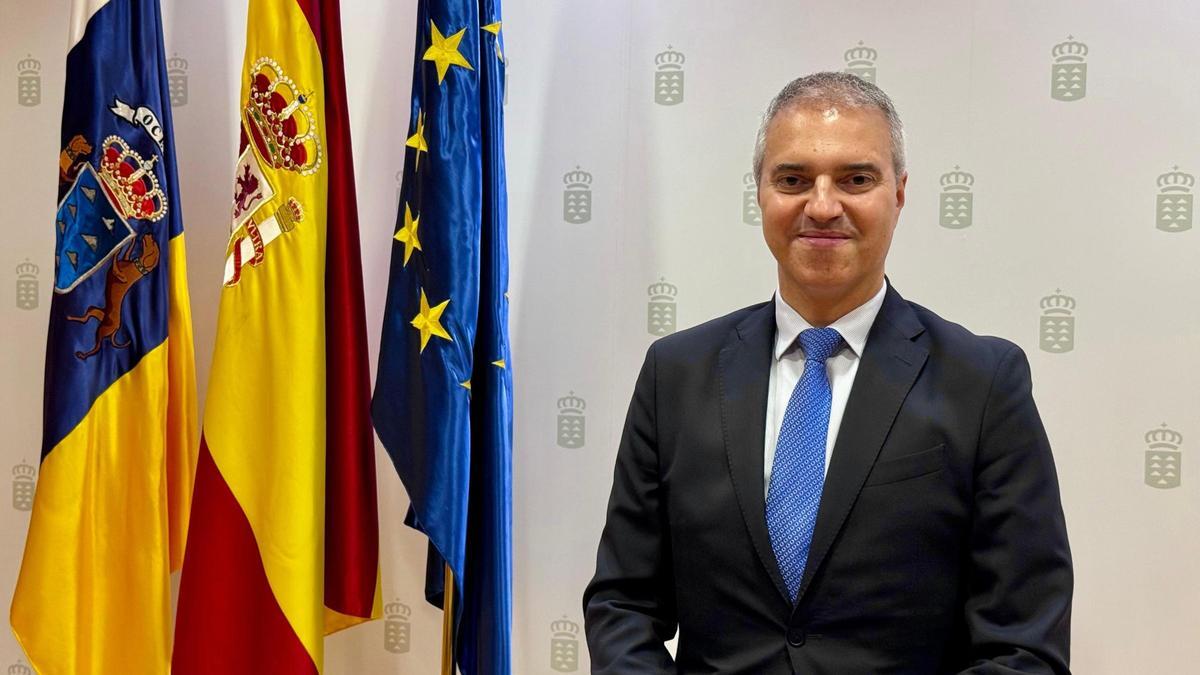 José García, nuevo director general de Aguas del Gobierno de Canarias.