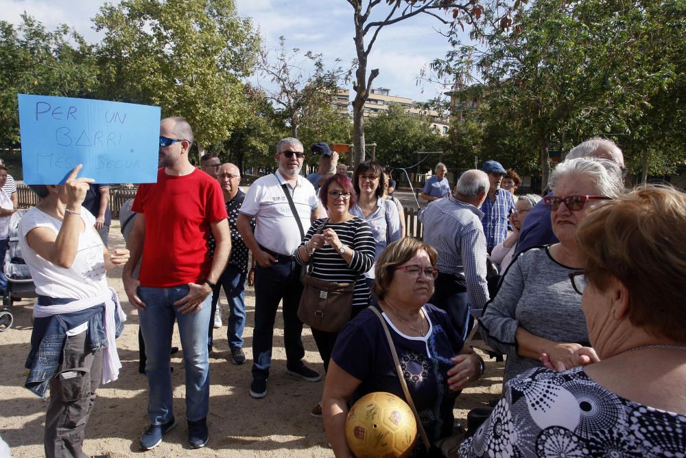 Veïns de Can Gibert i Santa Eugènia demanen més seguretat als barris