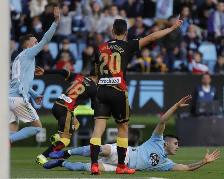 Las fotografías del partido en Balaídos entre Celta y Rayo Vallecano