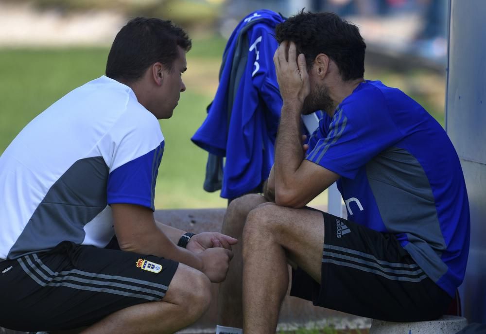 Entrenamiento del Real Oviedo