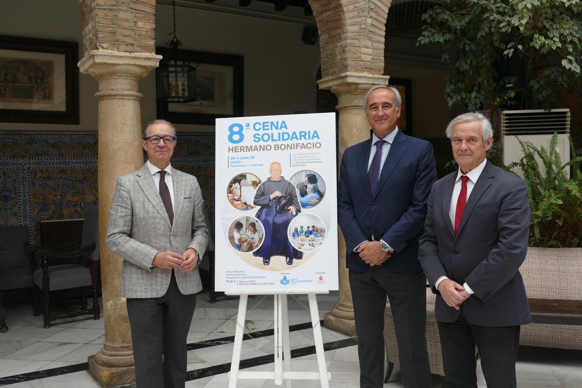 Presentación de la octava edición de la cena solidaria.