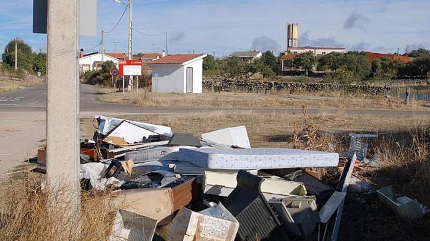 Desechos retirados en la localidad de Formariz.