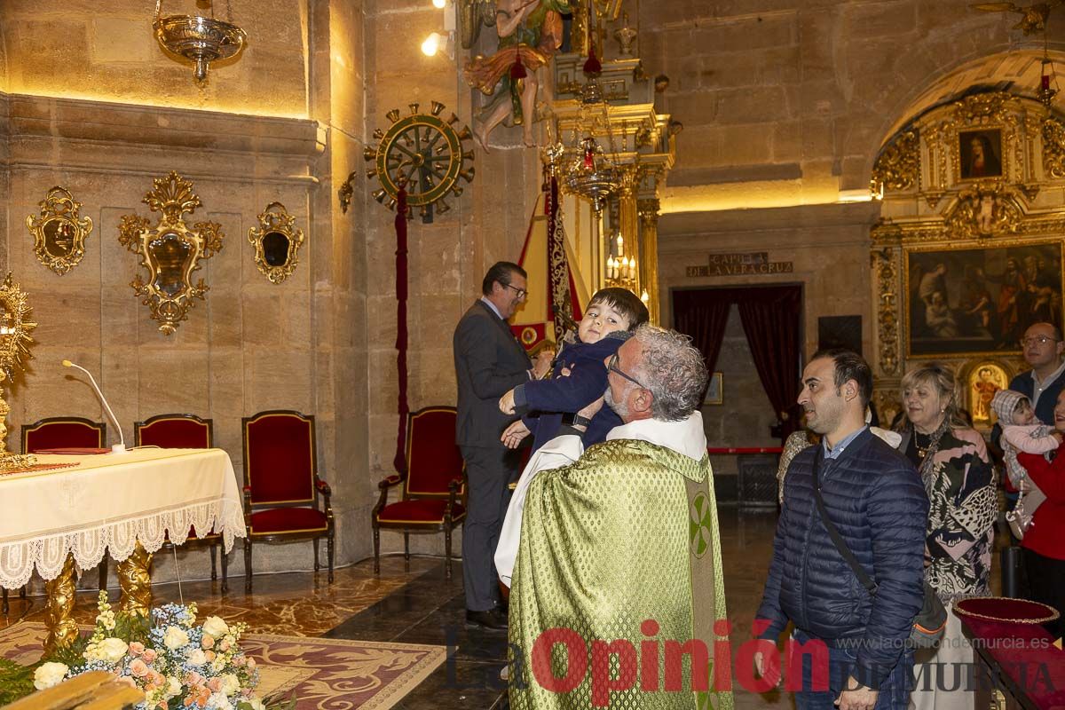 Presentación a la Vera Cruz de Caravaca de los niños nacidos en 2023