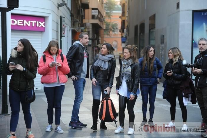 Salida Maratón y Media Maratón de Murcia