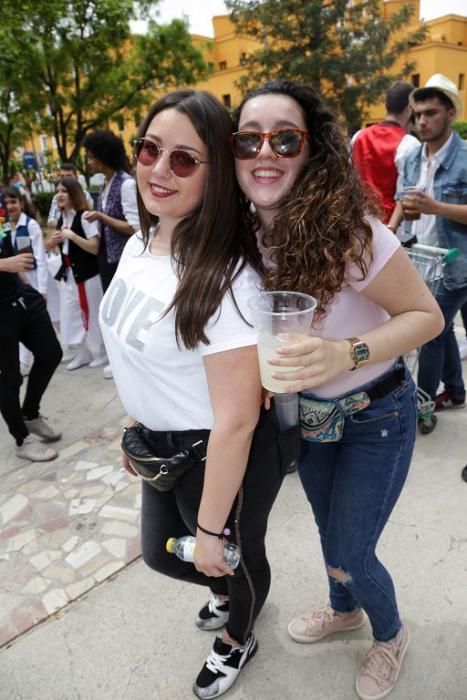 Ambiente en el Jardín de la Fama en el Bando de la Huerta