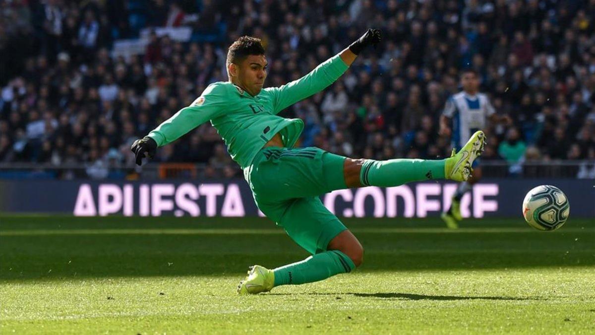 Casemiro está apercibido antes del Clásico