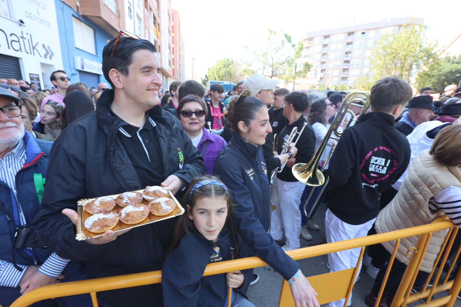 Las mejores imágenes de la mascletà de este jueves en Castellón