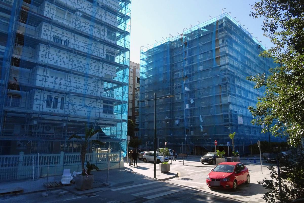 Proyecto de rehabilitación energética en 481 viviendas de la barriada de San Andrés en Málaga