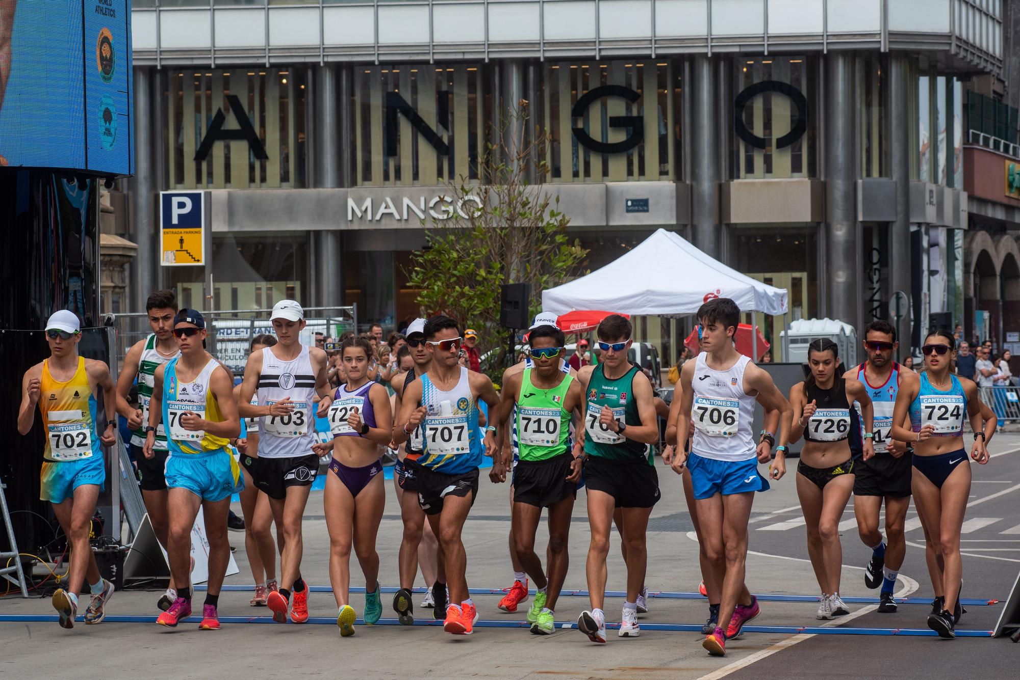 García y Bonfim ganan el GP Cantones de A Coruña