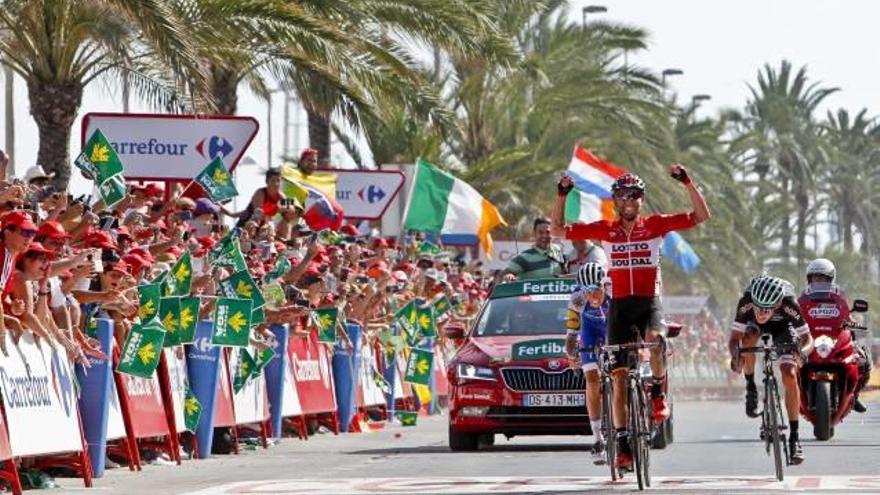 La Vuelta Ciclista a España dejó su huella en la comarca.