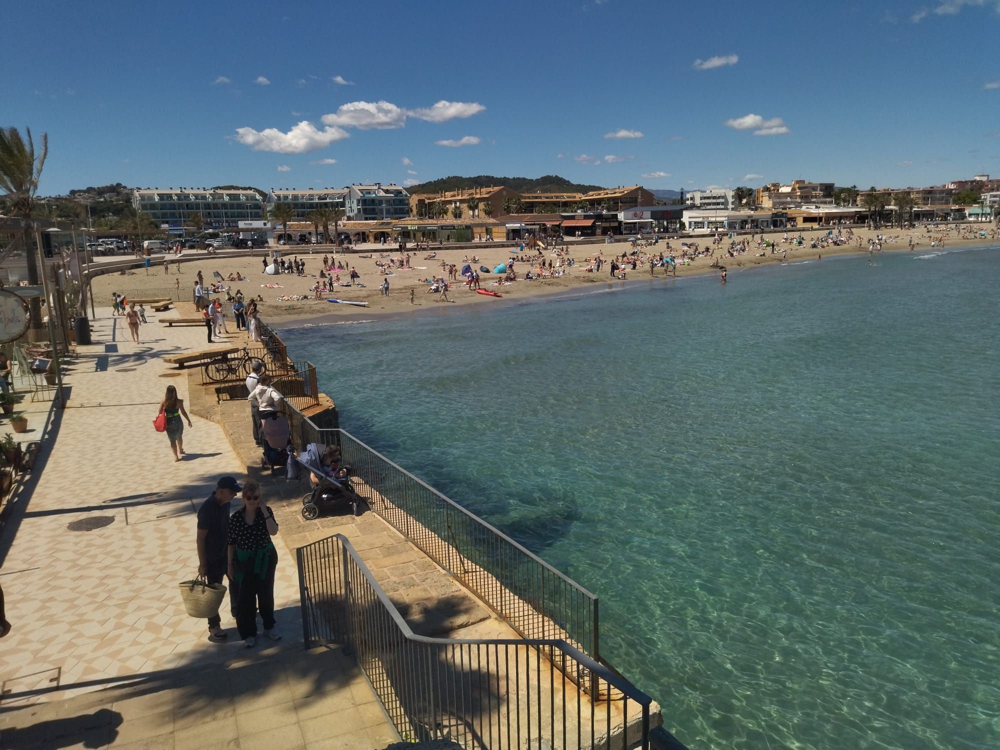 Dos de mayo: así está la playa de Xàbia