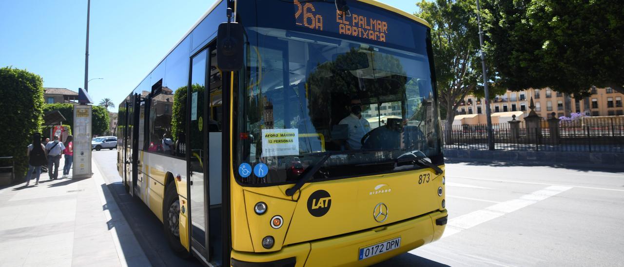 La línea 26 conecta El Palmar con el centro de Murcia