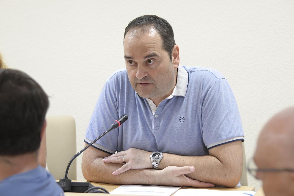 El concejal de Urbanismo, Obras Públicas y Territorio, Alejandro Sánchez.