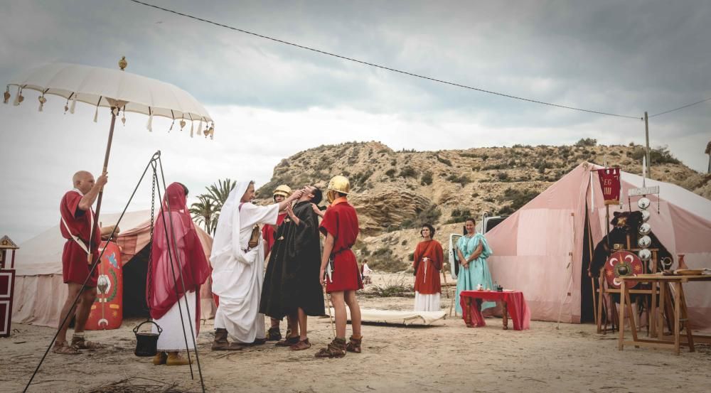 Una recreación histórica pone en valor la figura femenina durante la Antigua Roma