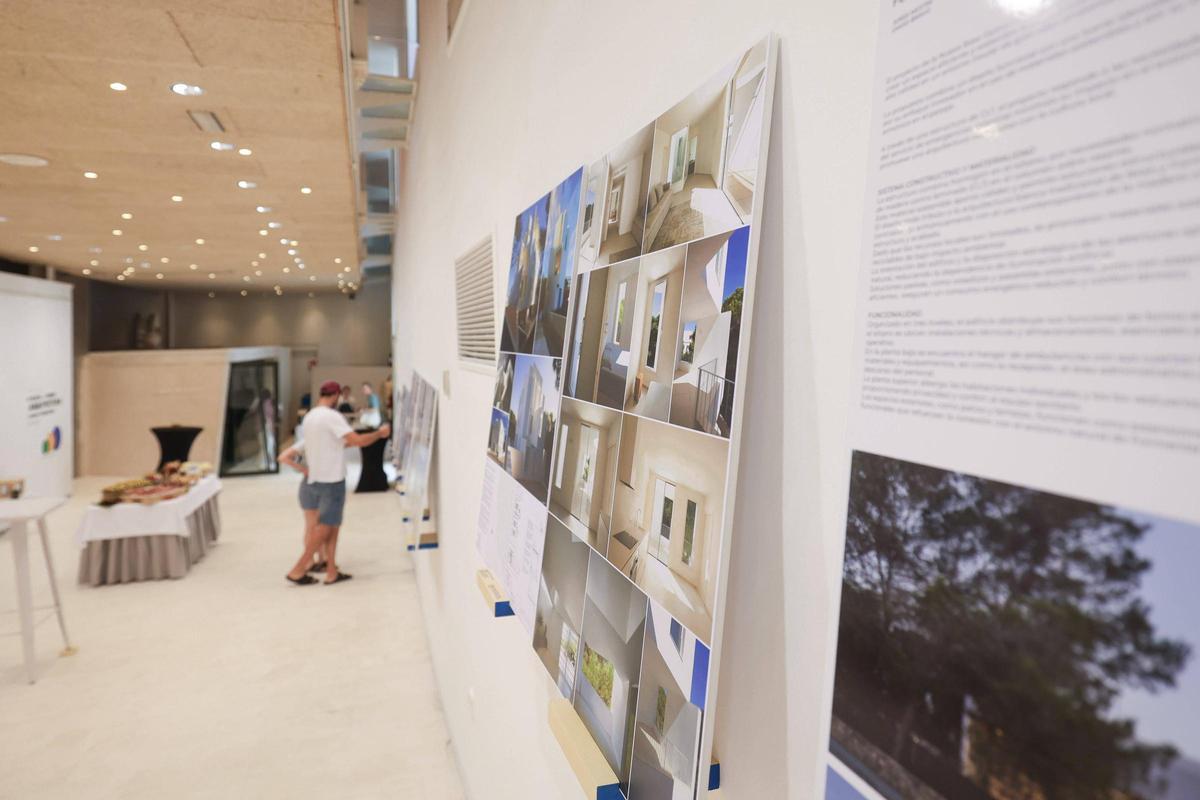 La muestra de la novena edición de los Premis d’Arquitectura d’Eivissa i Formentera, en el Espai Broner