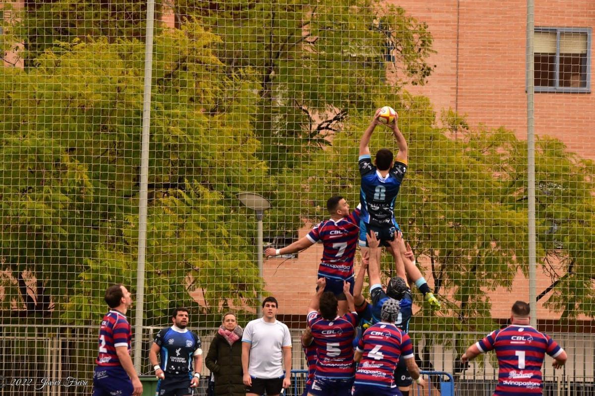 La victoria ante el gotics garantizó  la permanencia en la plata del rugby español.