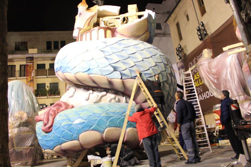 La plaza del Pilar empieza a tomar cuerpo