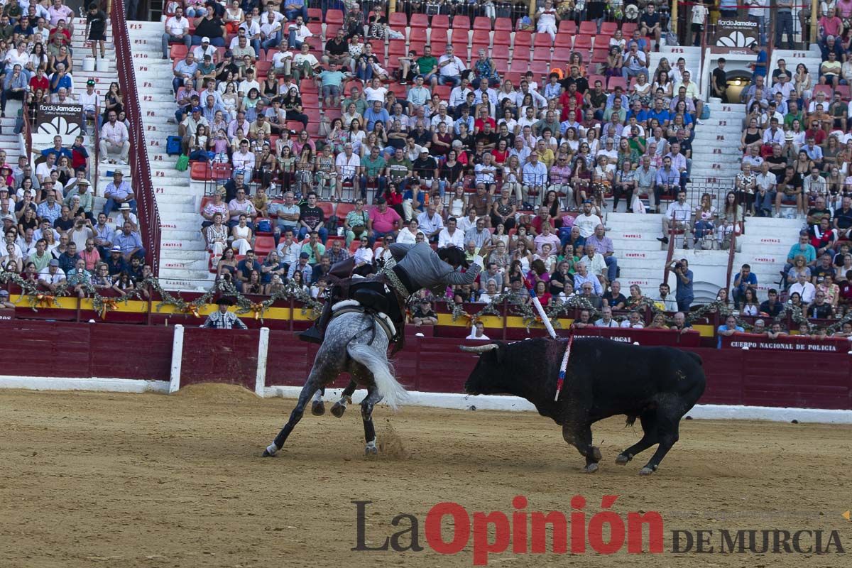 Corrida de rejones en la Feria de Murcia (Andy Cartagena y Diego Ventura)