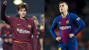 Riqui Puig y Gerard Deulofeu.