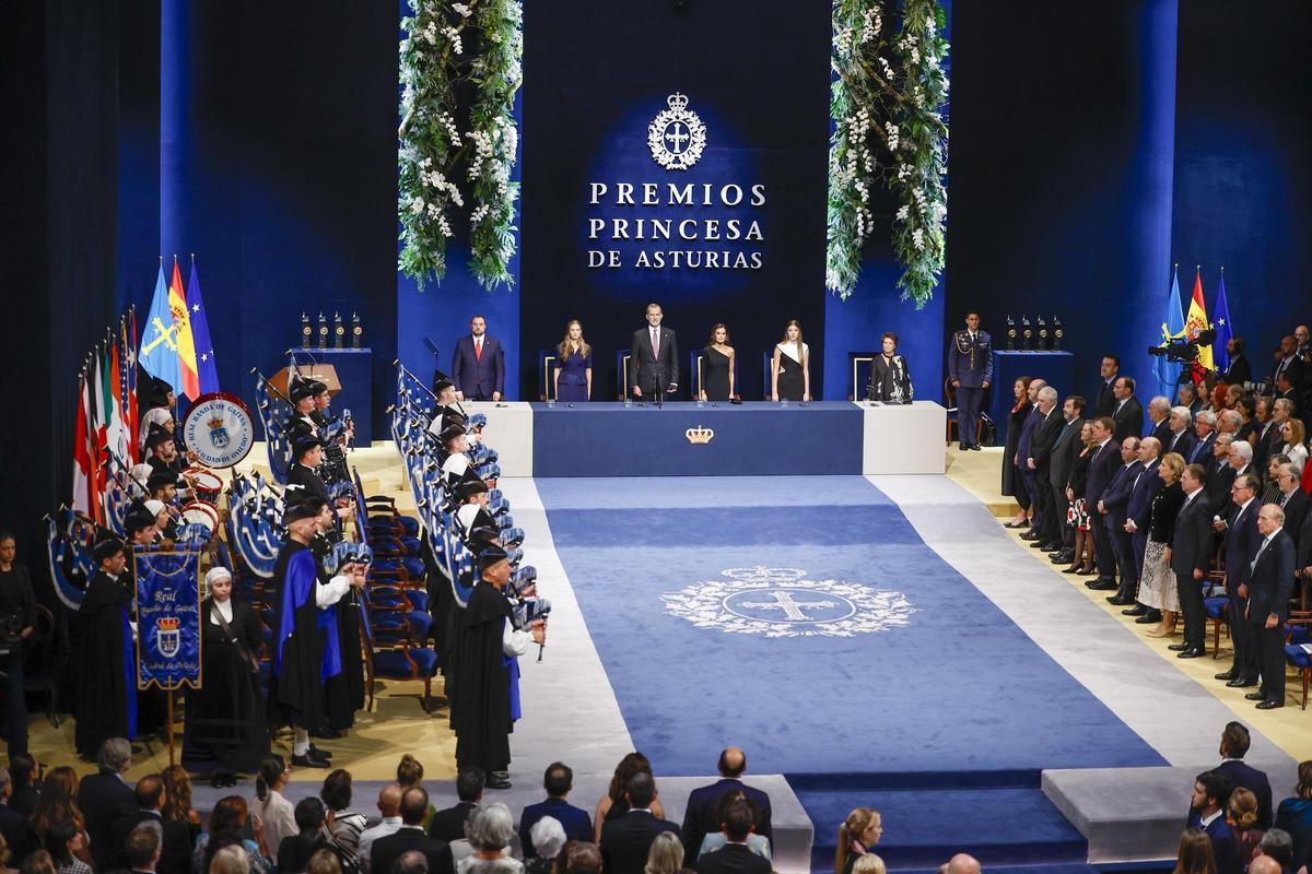 Ceremonia de entrega de los Premios Princesa de Asturias 2023