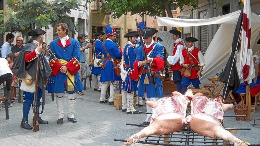 L&#039;element gastronòmic i la recreació fan simbiosi a la Festa dels Miquelets d&#039;Olesa, una de les més rigoroses