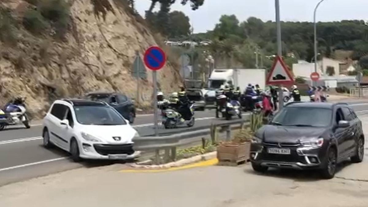 Detingut, després d’una persecució amb trets, un conductor que s’havia saltat un control policial a Mataró