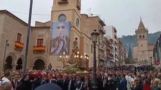 La Virgen de la Fuensanta visita Yecla por primera vez en la historia