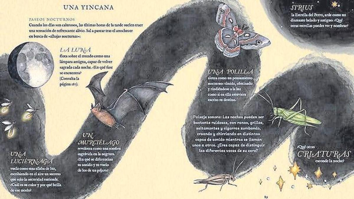 Una de las ilustraciones del libro ‘La rueda del año’.