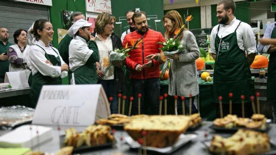 Las degustaciones comenzaron ayer y se repetirán hasta el sábado.  // Bernabé/Luismy