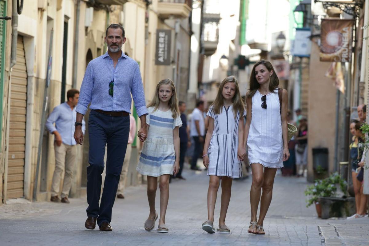 La Familia Real durante sus vacaciones en Mallorca